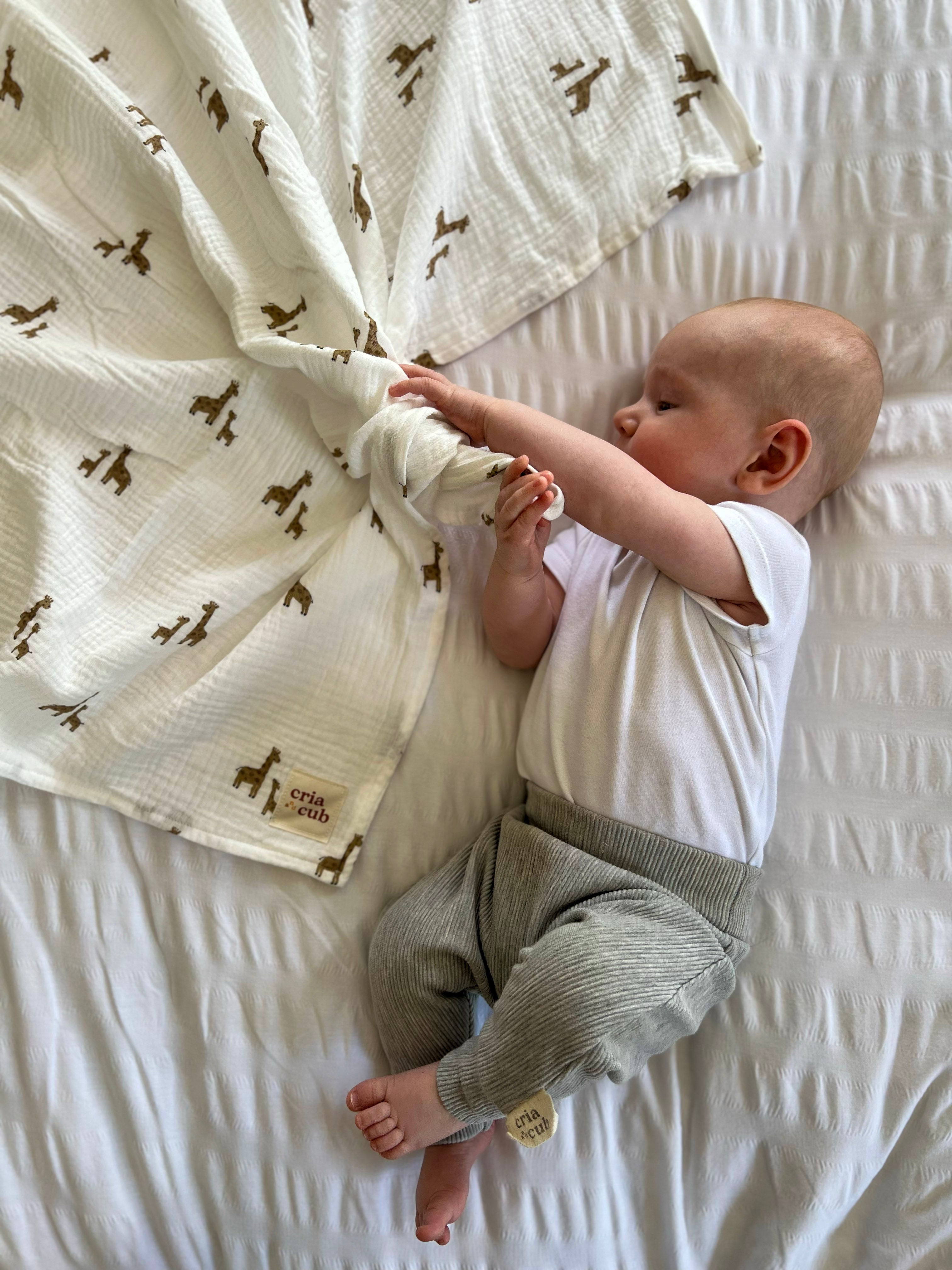 Giraffe Giant Muslin