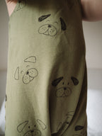 Deefer Dogs Romper - Sage Green